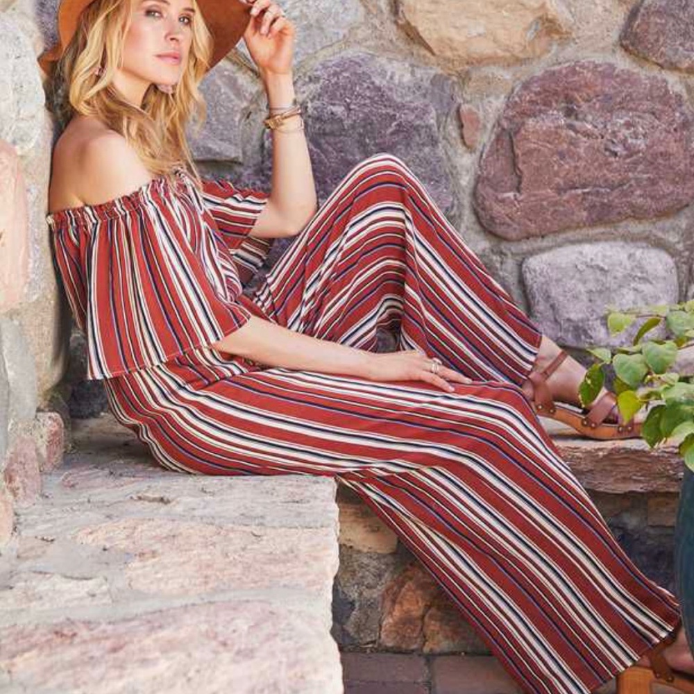 Altar’d state striped summer romper